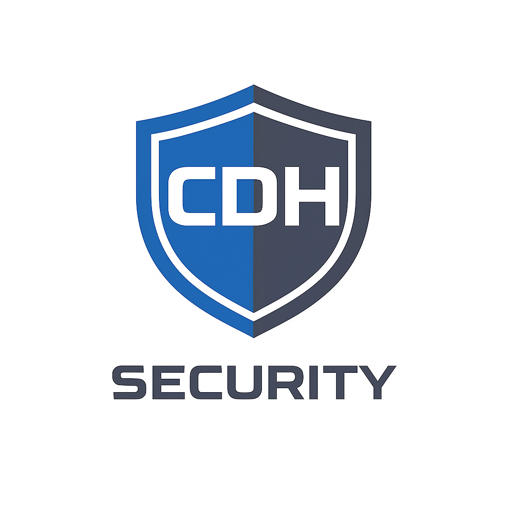 CDH Security shield logo